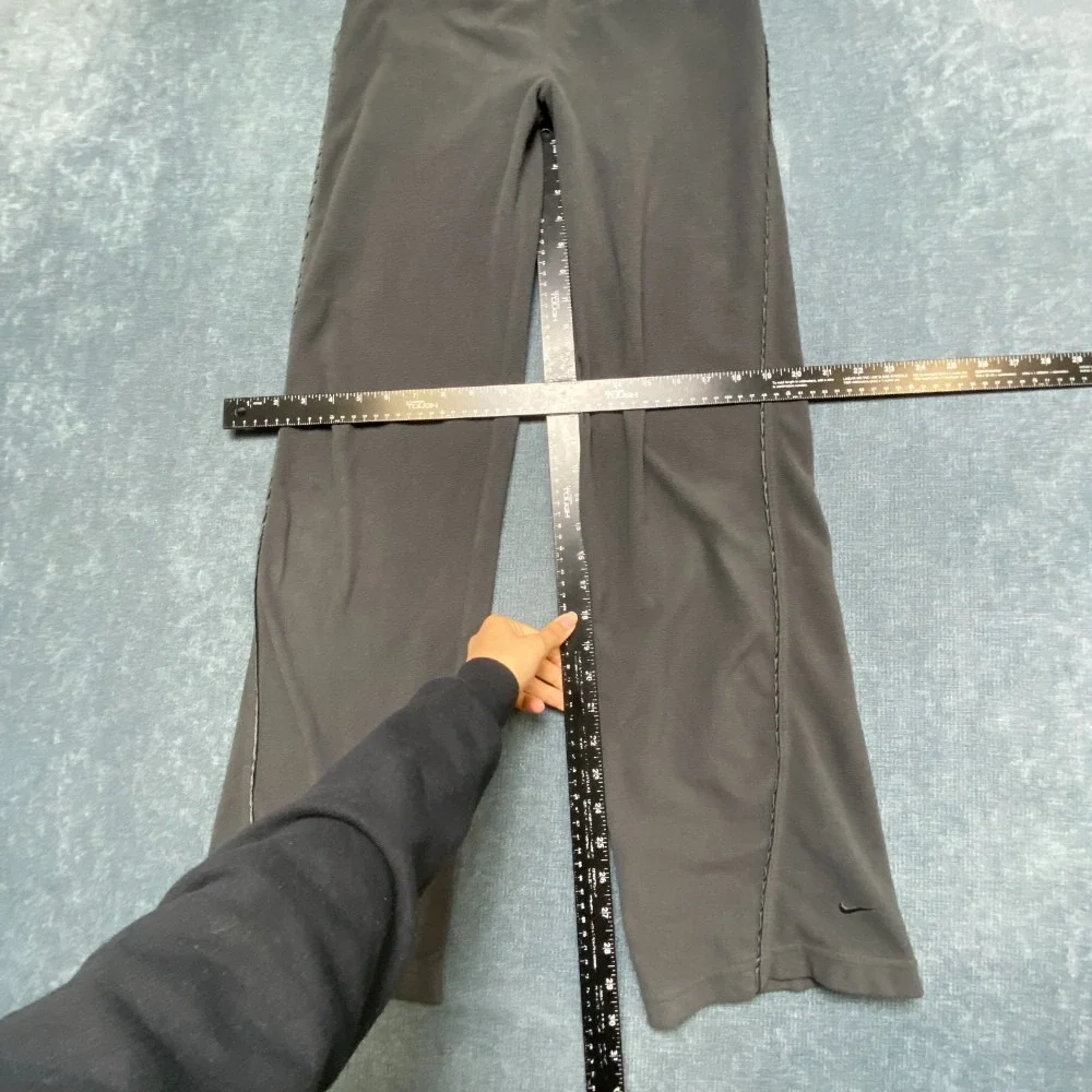 Nike Sweatpants Girls Small 4-6 Black Elastic Waist Running Performance Winter
